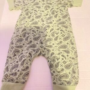 Miki miette Paisley Print Kids One Piece 3 M